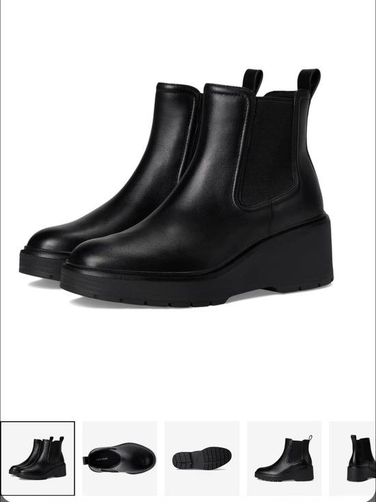 Cole Haan Shoes - Cole Haan Black Leather Waterproof Women’s Boots